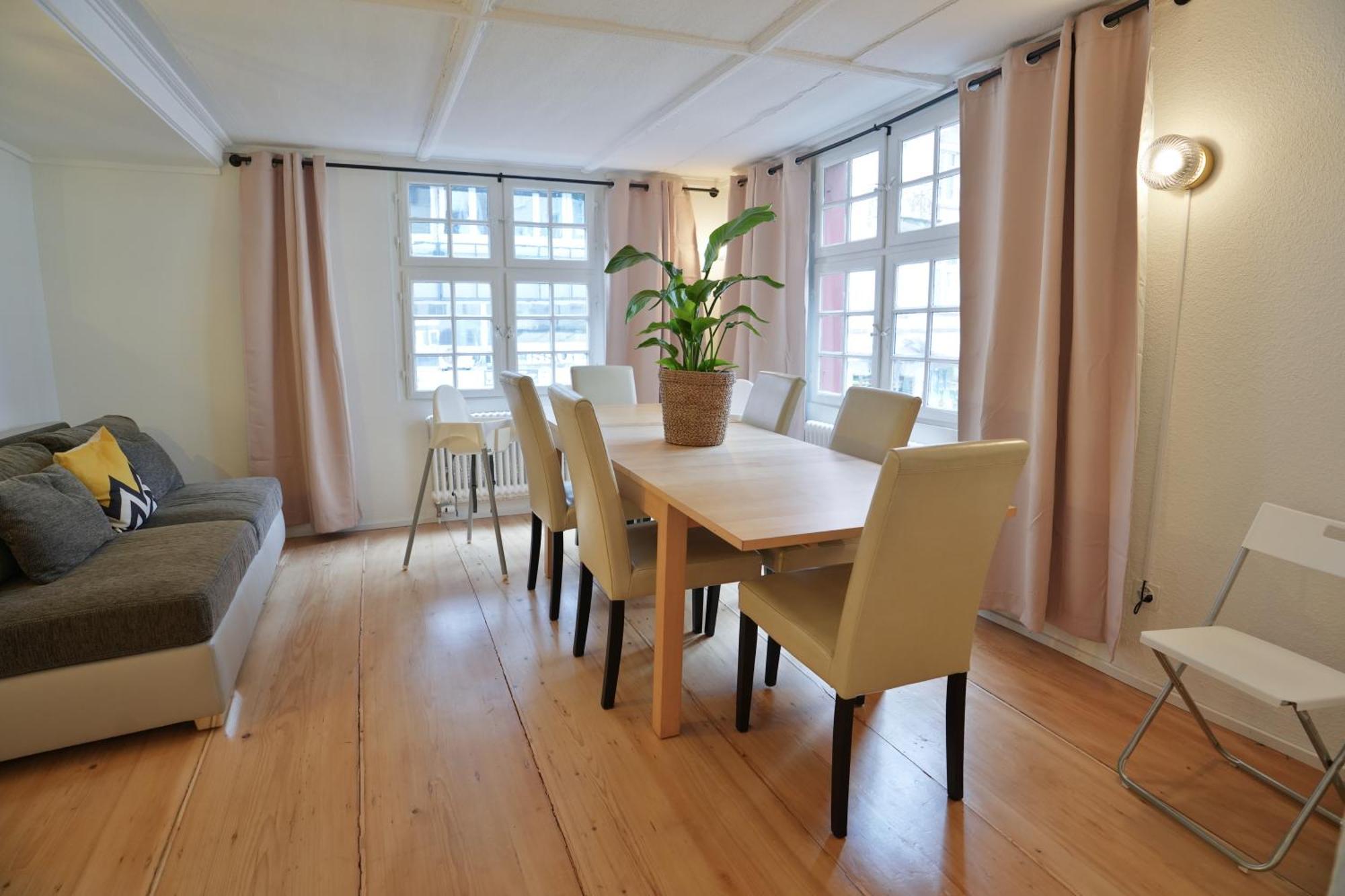 Cozy City Center, 4 Bedroom- 120Sq, 5Min Walk To Main Station Basel Exterior foto